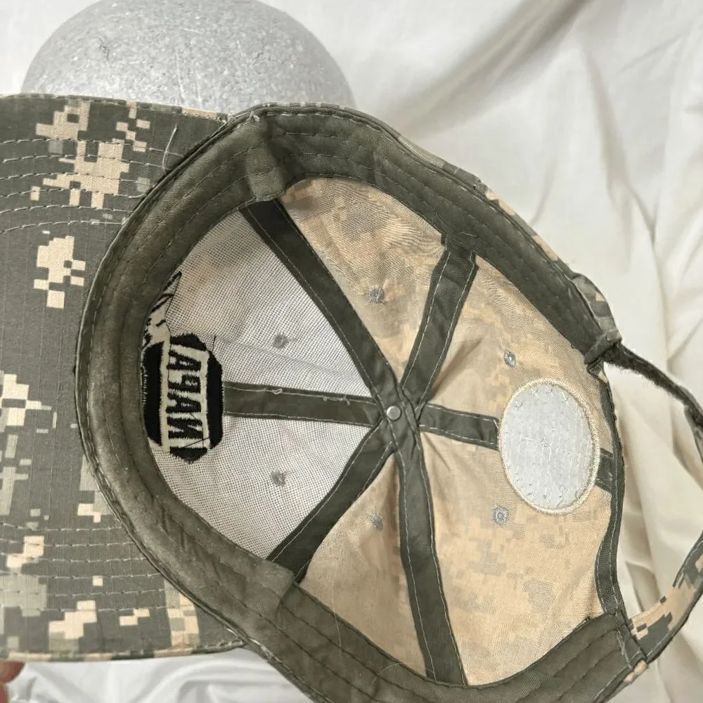 NAPA Racing Intrepid Fallen Heroes Fund Camo Ball Cap Hat 56 Truex‎ 28 JR Capps